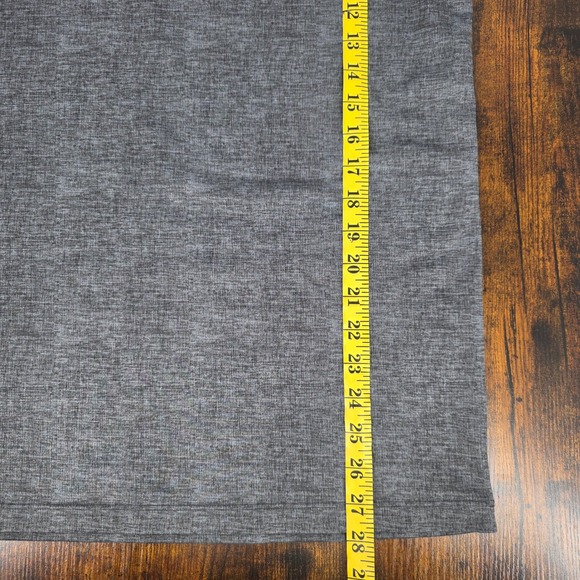 Nike Golf Dri-FIT Polo Shirt Mens Large Gray Heathered Bison Logo Short Sleeve - Picture 6 of 6